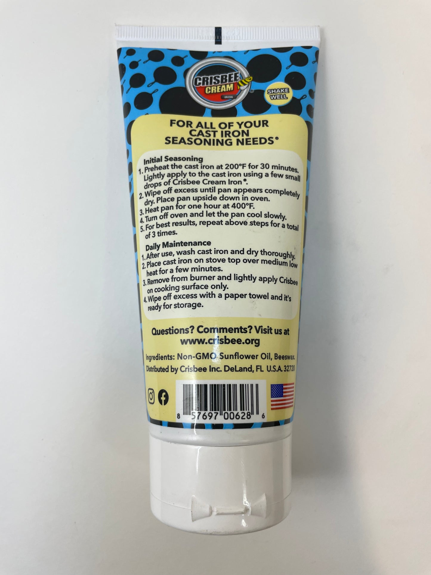 Crisbee Cream Seasoning Oil 6 oz