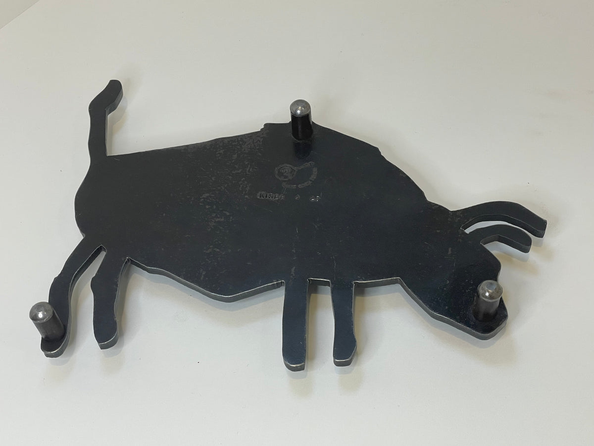 Hand-Forged Carbon Steel Trivet