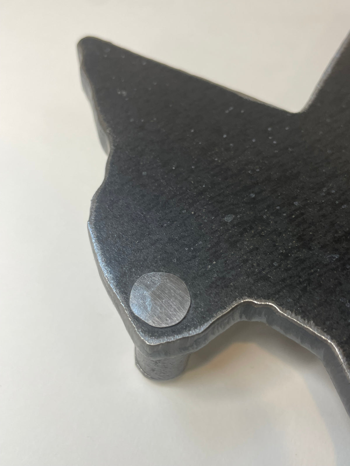 Hand-Forged Carbon Steel Trivet