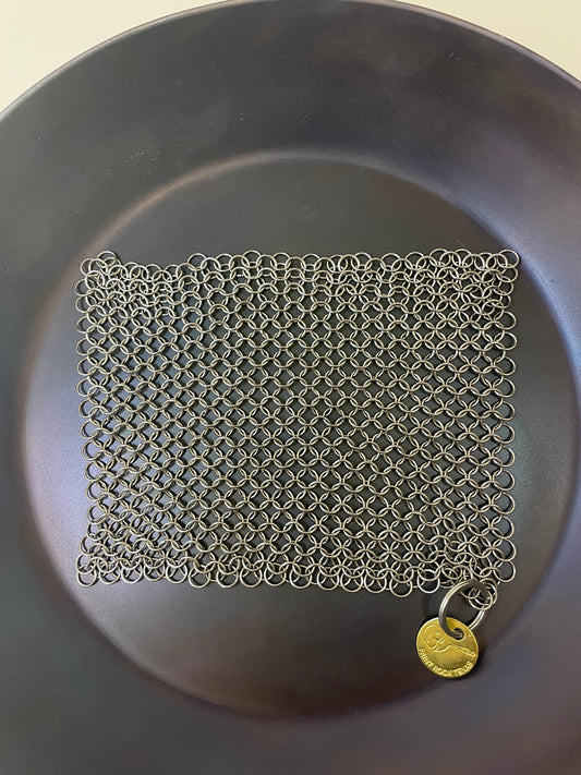 Stainless Steel Chainmail Scrubber