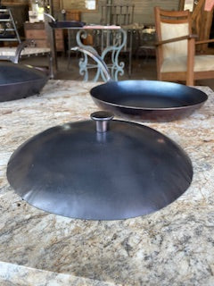 Hand-Forged Carbon Steel Lids