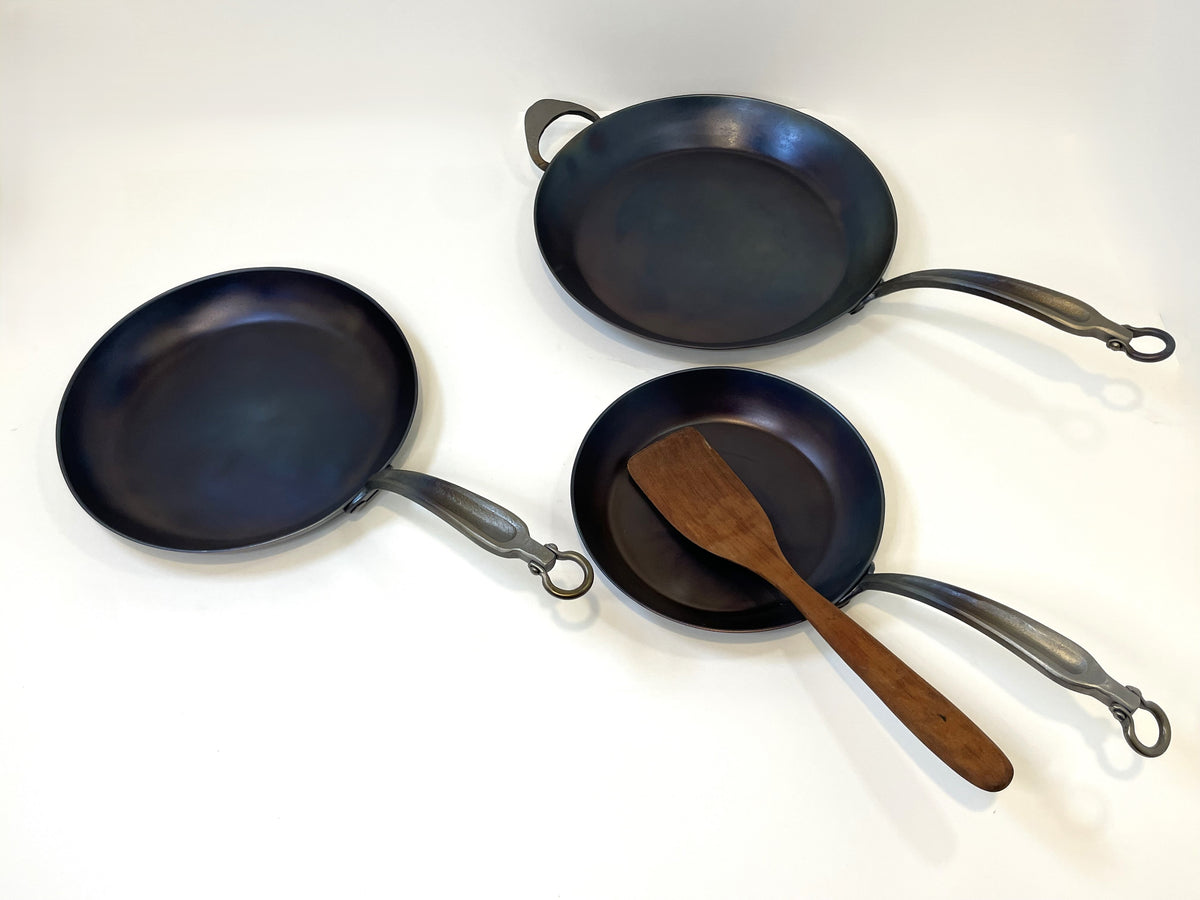 Hand Forged "Shallow" Fry Pan